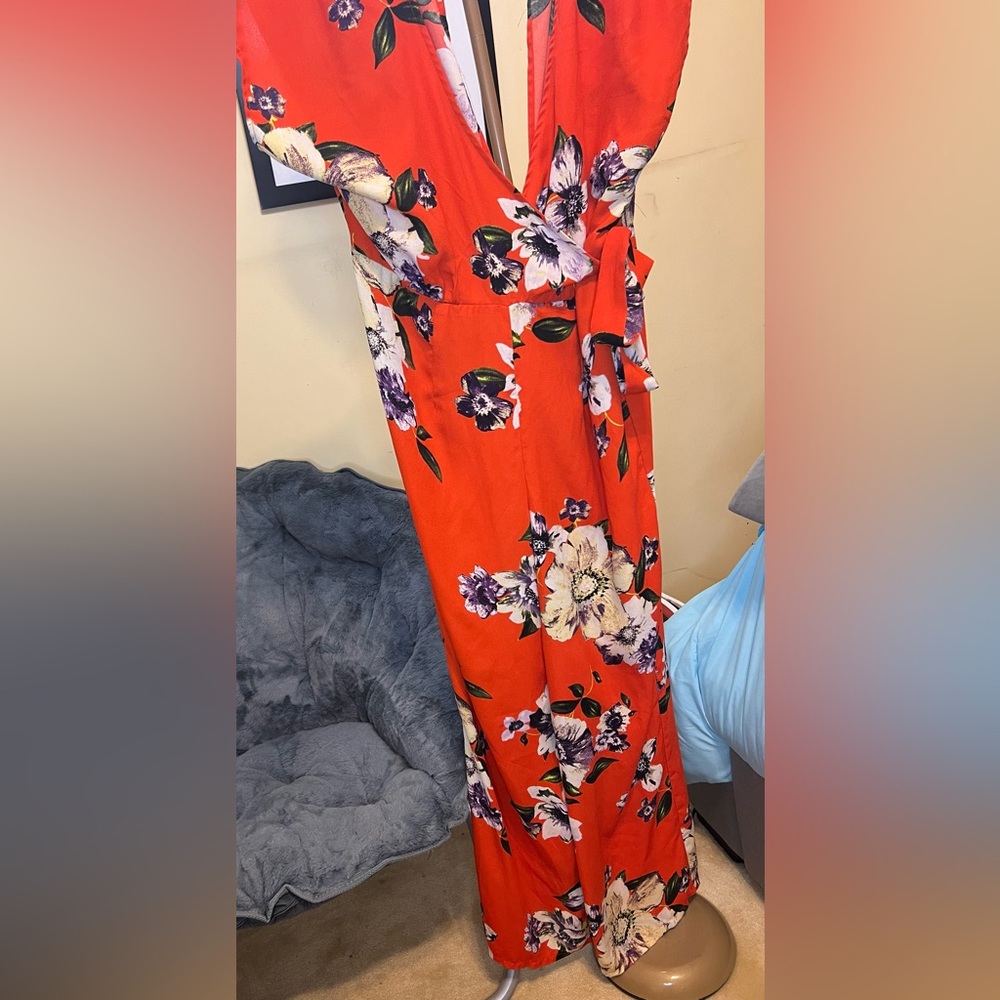 Floral Jumpsuit